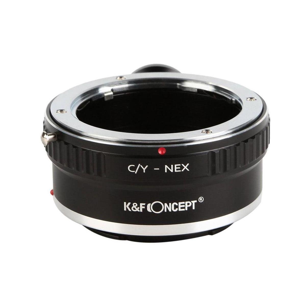 

K&F Concept High Precision Lens Adapter Mount,C/Y-NEX with Tripod Connector