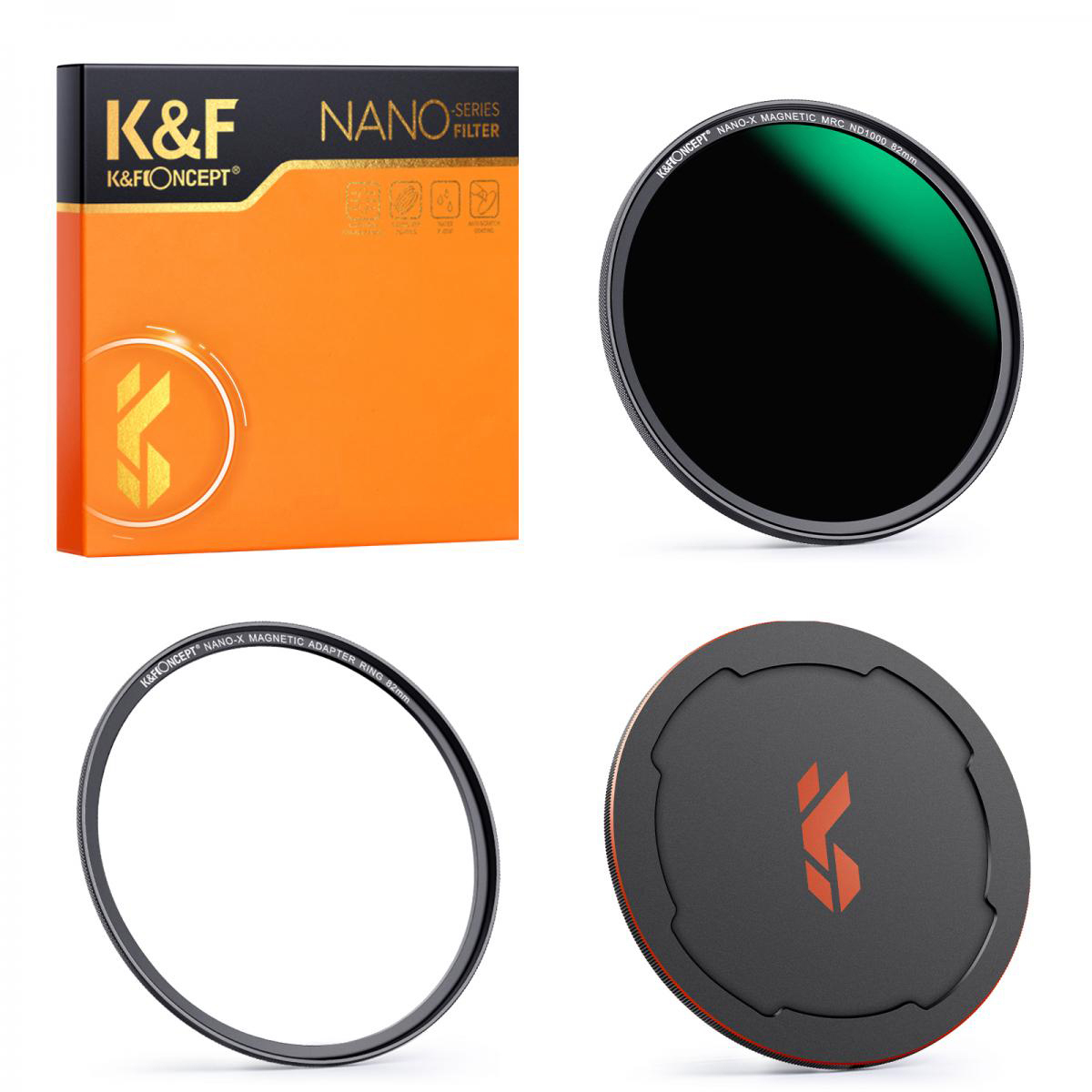 

K&F Concept 67mm Nano-X Neutral Density ND1000 3.0 10-Stop Magnetic Filter