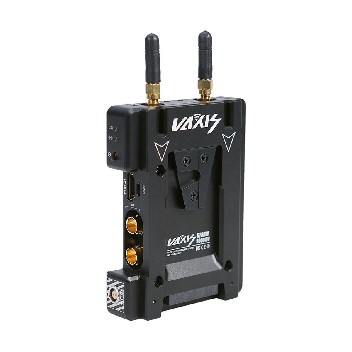 

Vaxis Storm 3000 DV SDI/HDMI Wireless Video Transmitter, Dual V-Mount