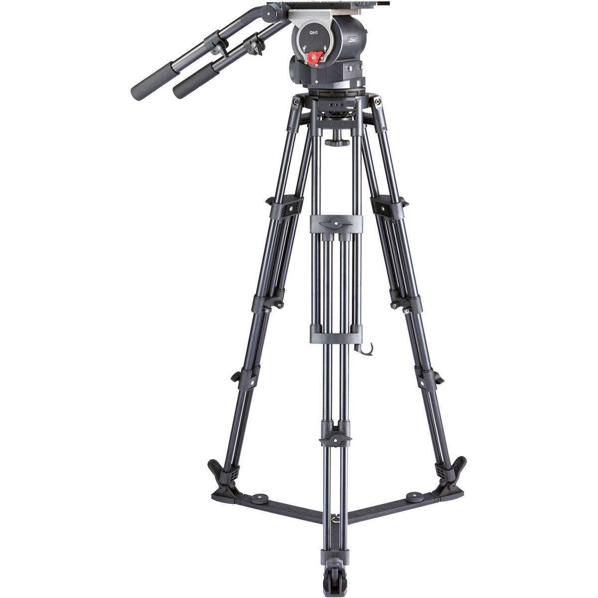 

Libec QD-10 3-Section Al Tripod Legs w/QH1 Fluid Head and SP-15B Floor Spreader