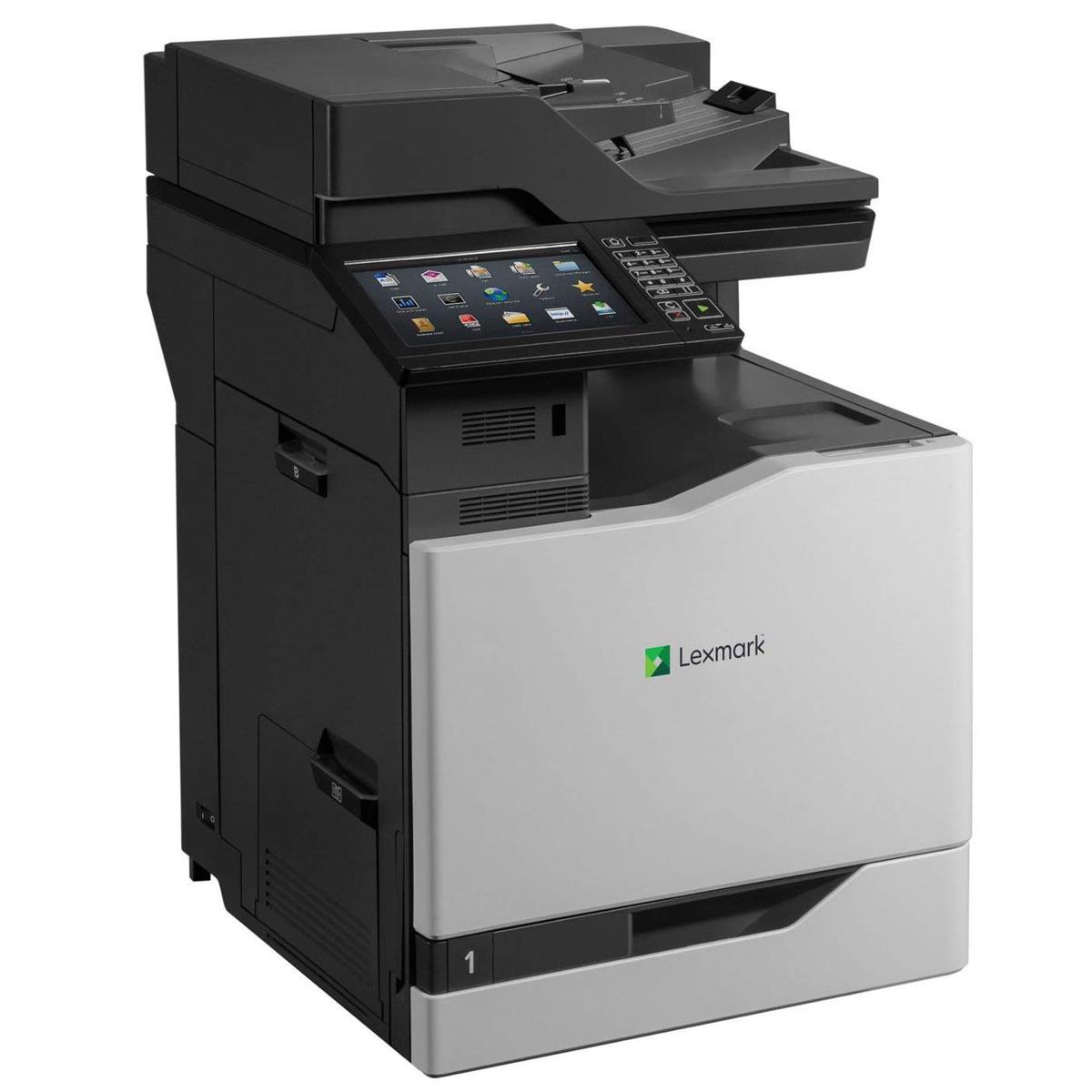 

Lexmark CX860de Color Laser Multifunction Printer, 60 ppm, 650 Pages Standard