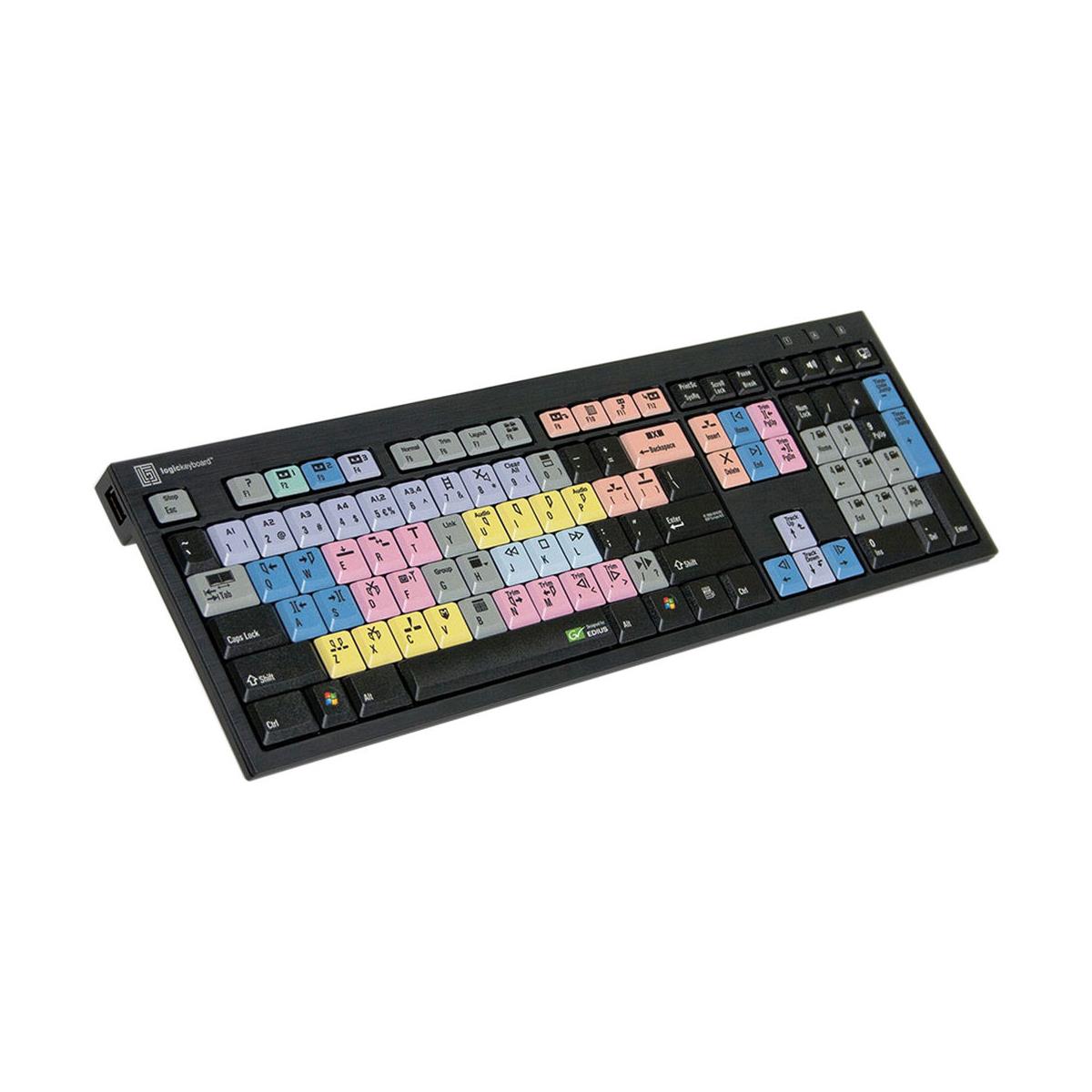 

LogicKeyboard Grass Valley EDIUS American English Nero PC Slim Line Keyboard