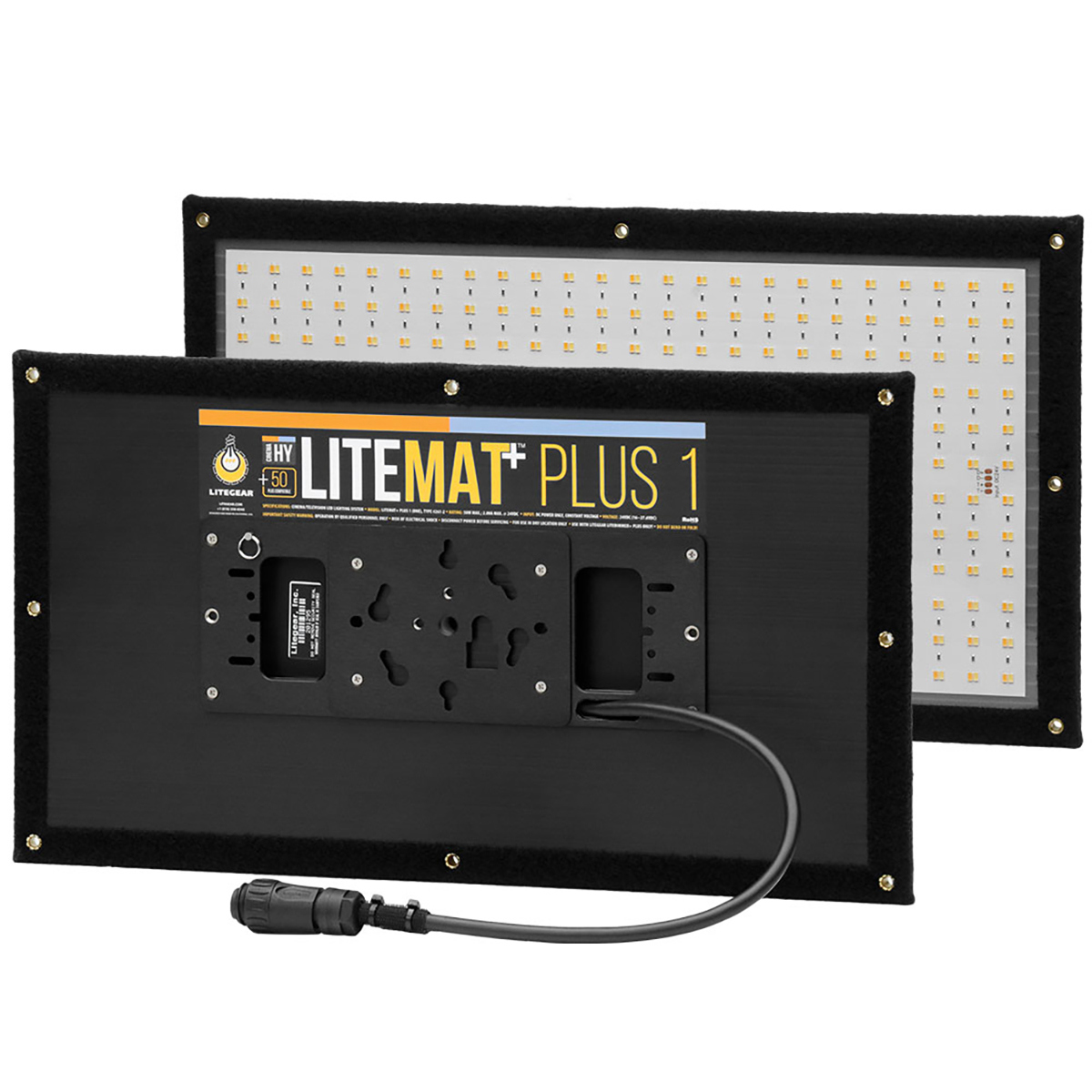 

LiteGear LiteMat Plus 1 11.5x21" 50W Bi-Color LED Light Kit with DC100V, V-Mount