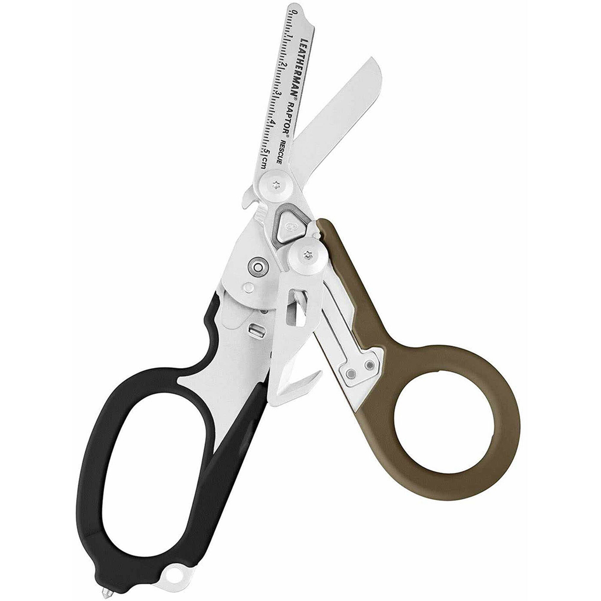 

Leatherman Raptor Rescue Shears with Utility Sheath, Tan/Black, Box