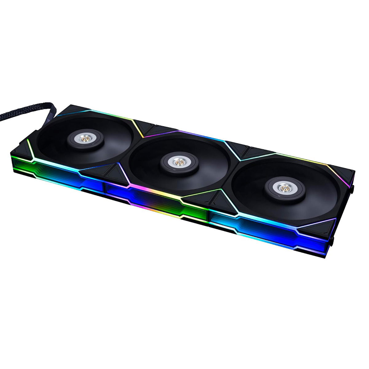 

Lian-Li UNI FAN TL 120mm RGB Case Fan with Controller, 3-Pack Black