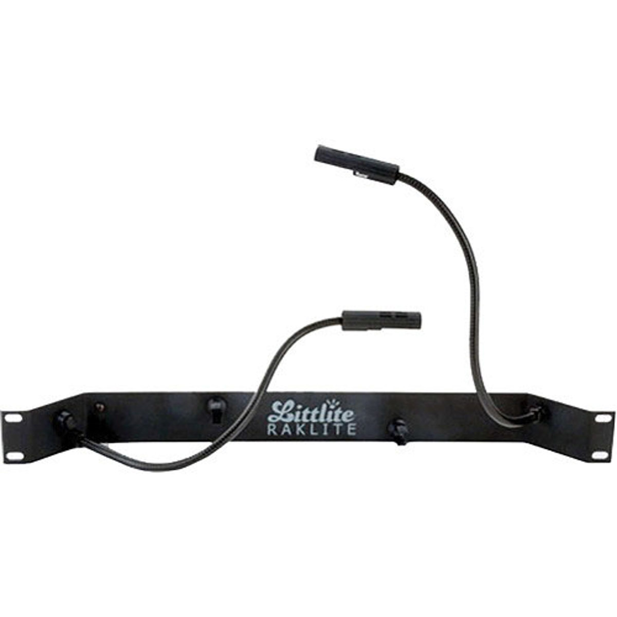 

Littlite RL-10-D Raklite with Dual 12" Gooseneck & Dimmer, 1 RU, No Power Supply