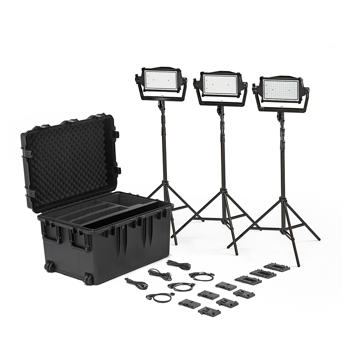 

Litepanels Astra IP Half Bi-Color LED 3-Light w/3x Gold Mount & V-Mount Brackets