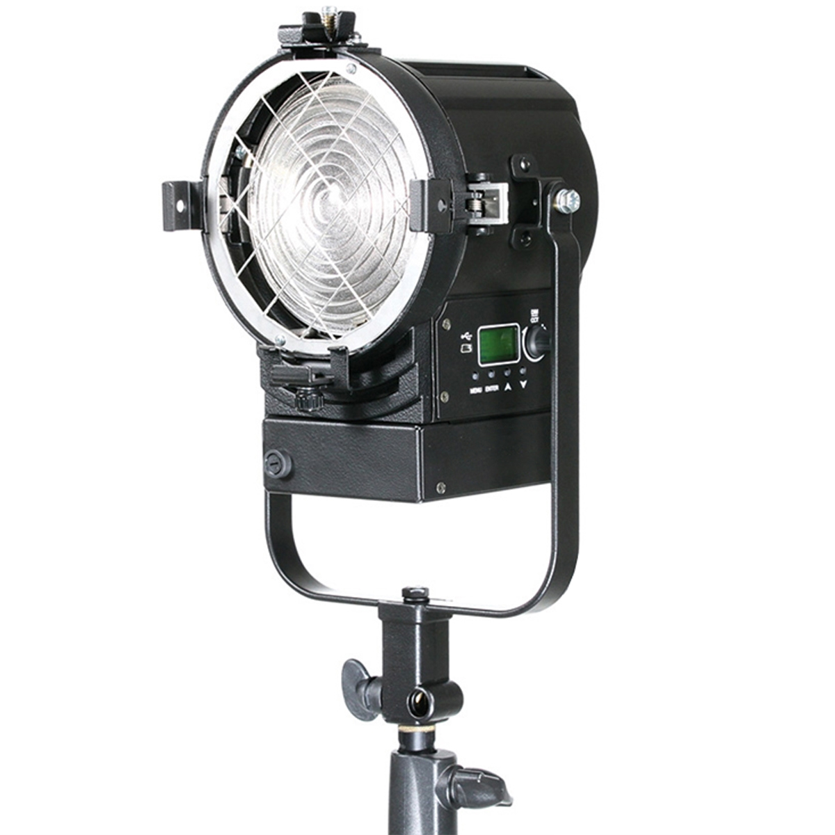 

Litepanels Studio X2 60W Tungsten LED Fresnel Light, Pole Operated Yoke