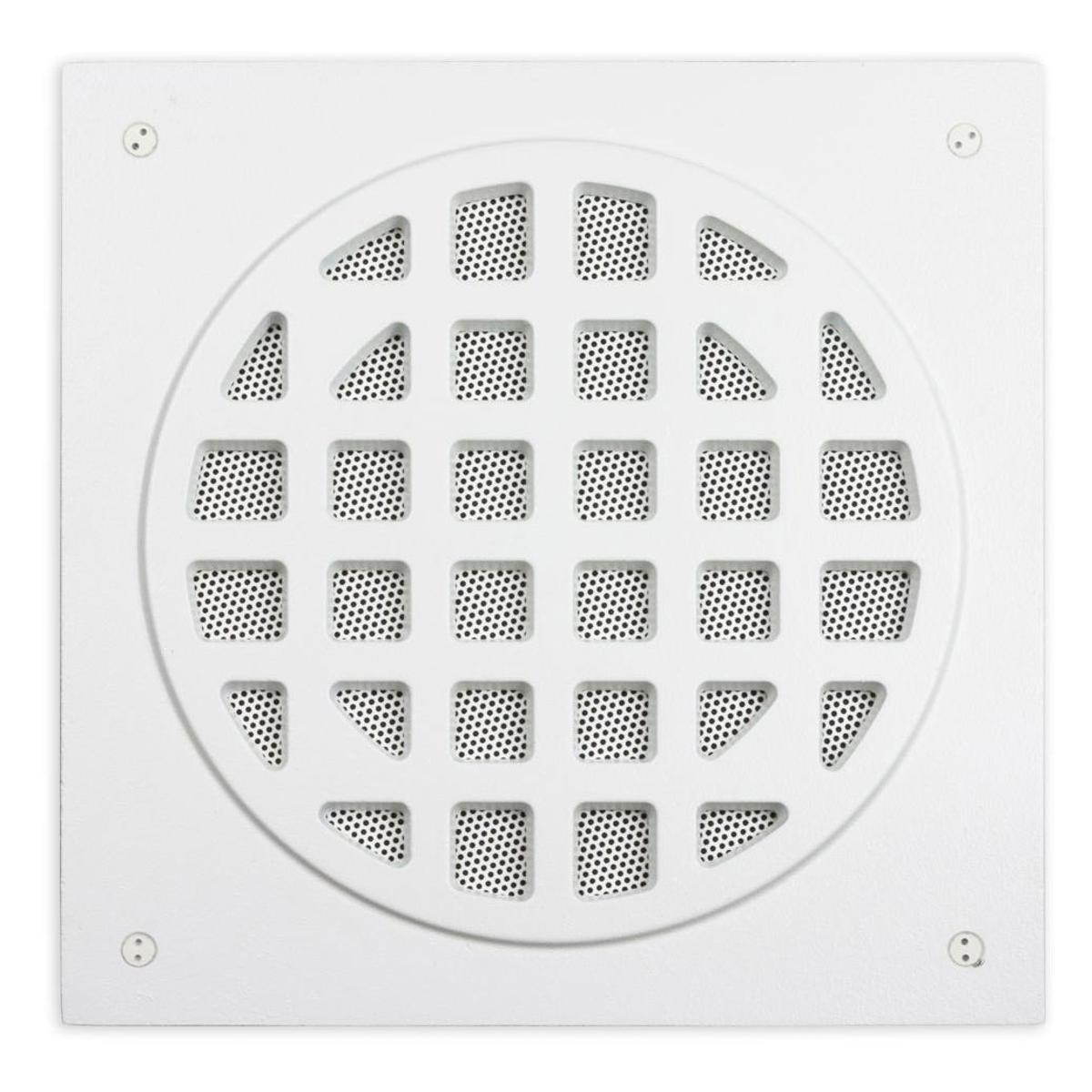 

Lowell Manufacturing SQLK-8L 9.5" Grille for 8" Speaker, Vandal-Resistant, White