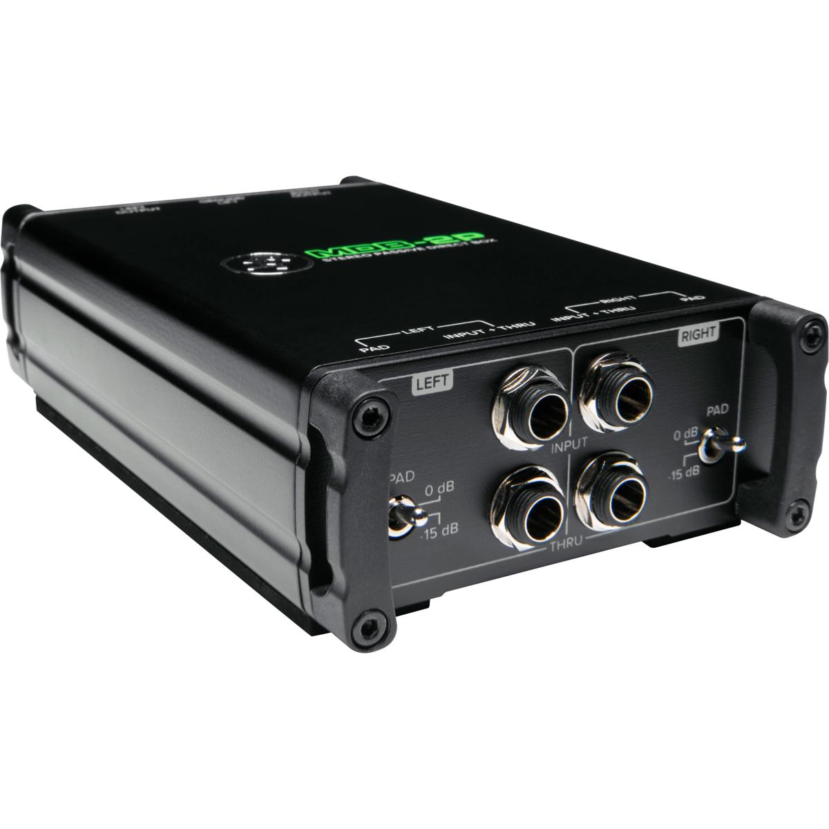 

Mackie MDB-2P, Passive Stereo Direct Box