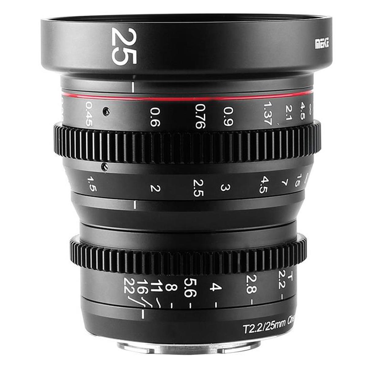 

Meike 25mm T2.2 Cine Lens for Micro Four Thirds