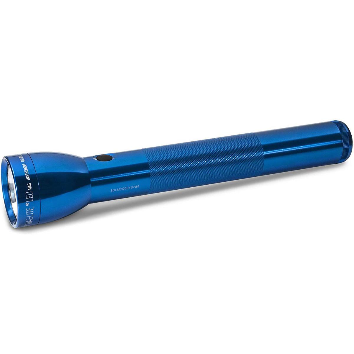 

MagLite ML300L 3rd Generation 2-Cell D LED Flashlight, Chipboard Packaging, Blue