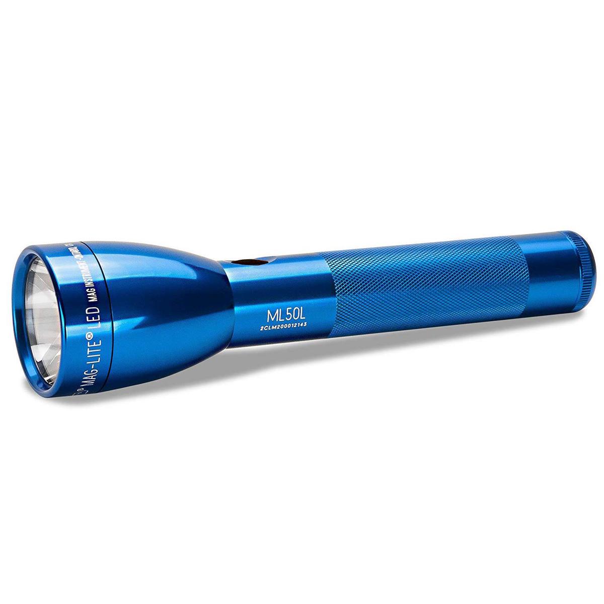 

MagLite ML50L 3-Cell C LED Flashlight, Chipboard Packaging, Blue