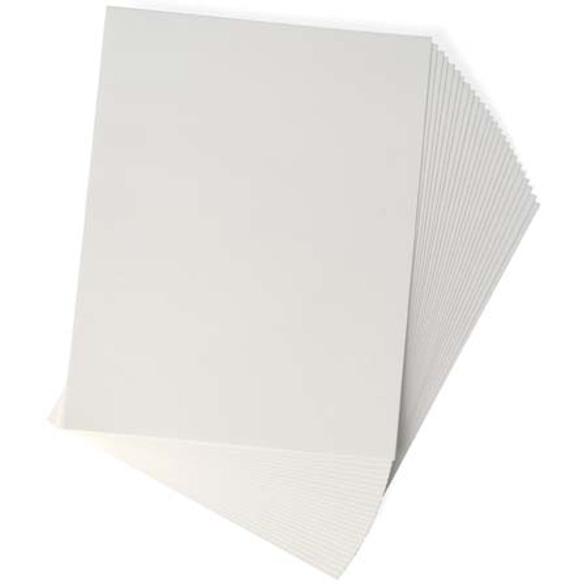 Glossy White Printable Vinyl Sticker Paper for Inkjet Laser Waterproof  8.5x11in