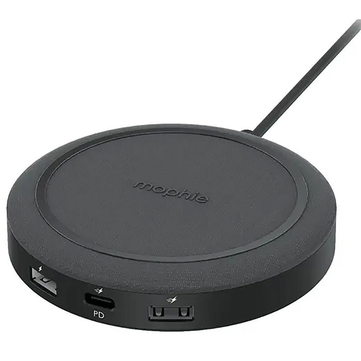 

Mophie Universal Wireless Charging Hub, Black