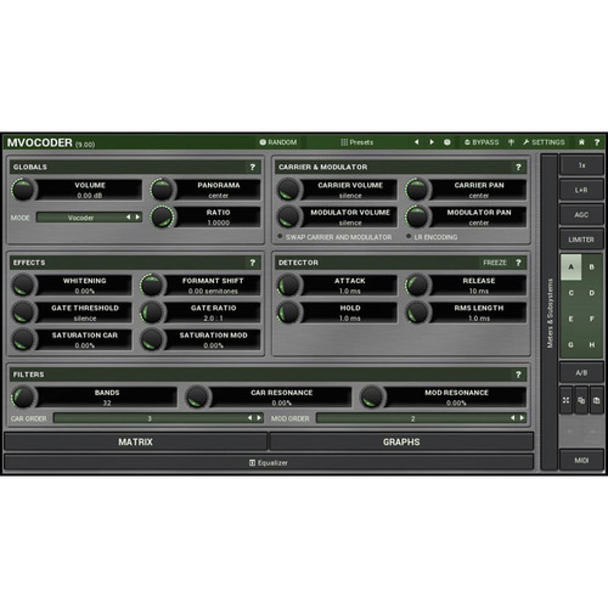 

MeldaProduction MVocoder Vocoder Software Plug-In, Electronic Download