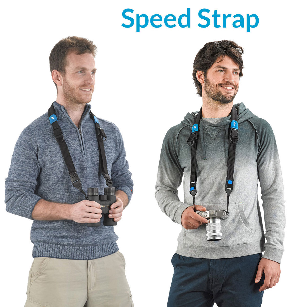 

miggo Speed Strap with Quick-Release, Black/Blue