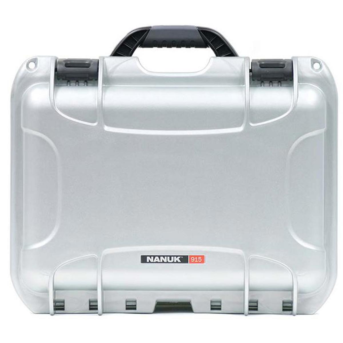 

Nanuk Medium Series 915 NK-7 Resin Waterproof Protective Case with Foam, Silver