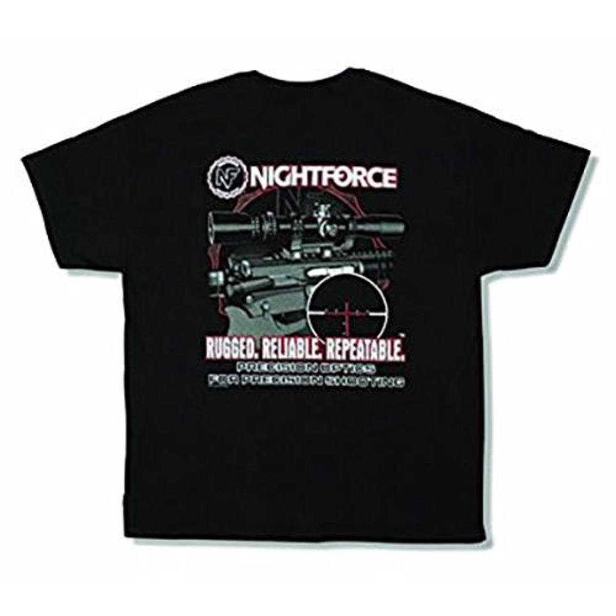 

Nightforce Optics AR Themed T-Shirt, XX-Large, Black