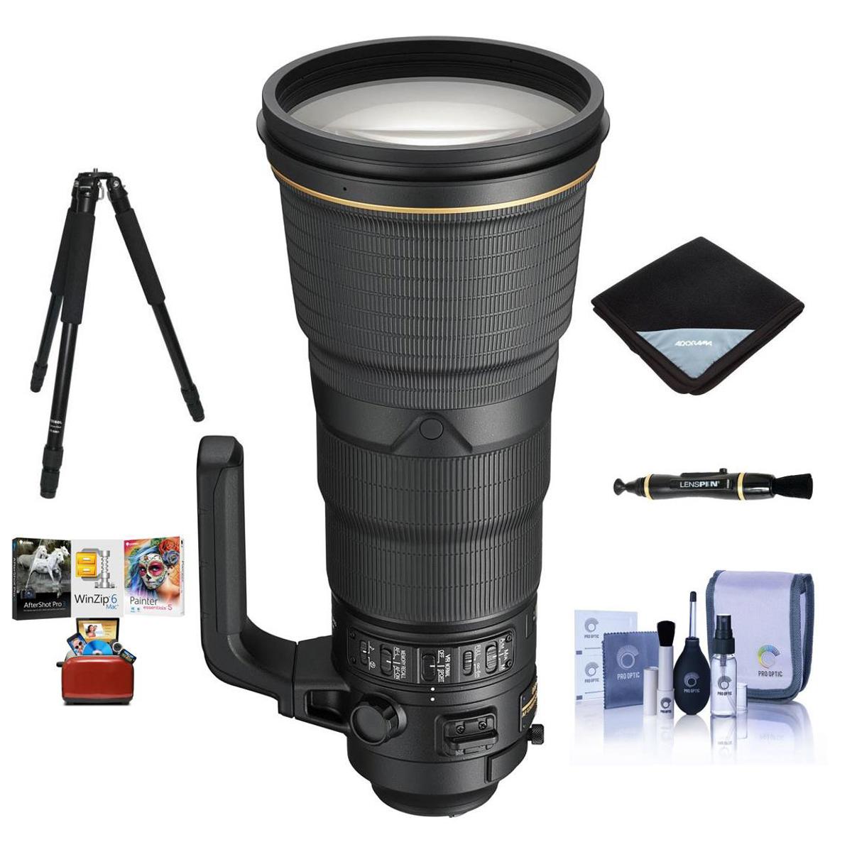 

Nikon 400mm f/2.8E FL ED AF-S NIKKOR VR Lens with Free Mac Software & Acc Kit