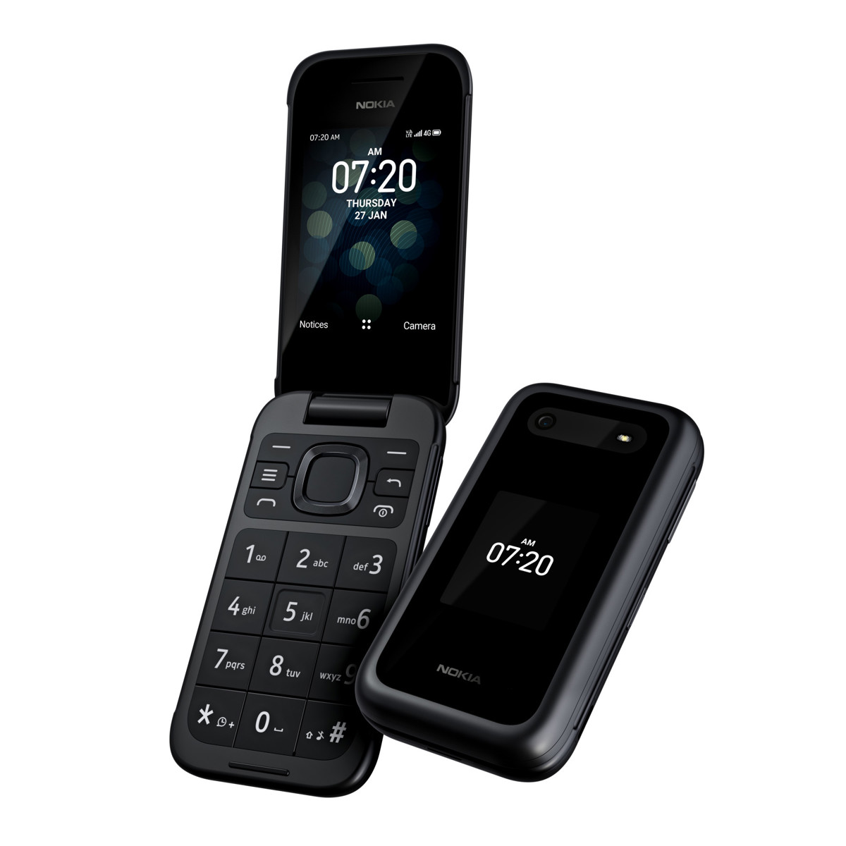 

Nokia 2780 Flip TA-1420 Unlocked 4G LTE GSM Phone, Black