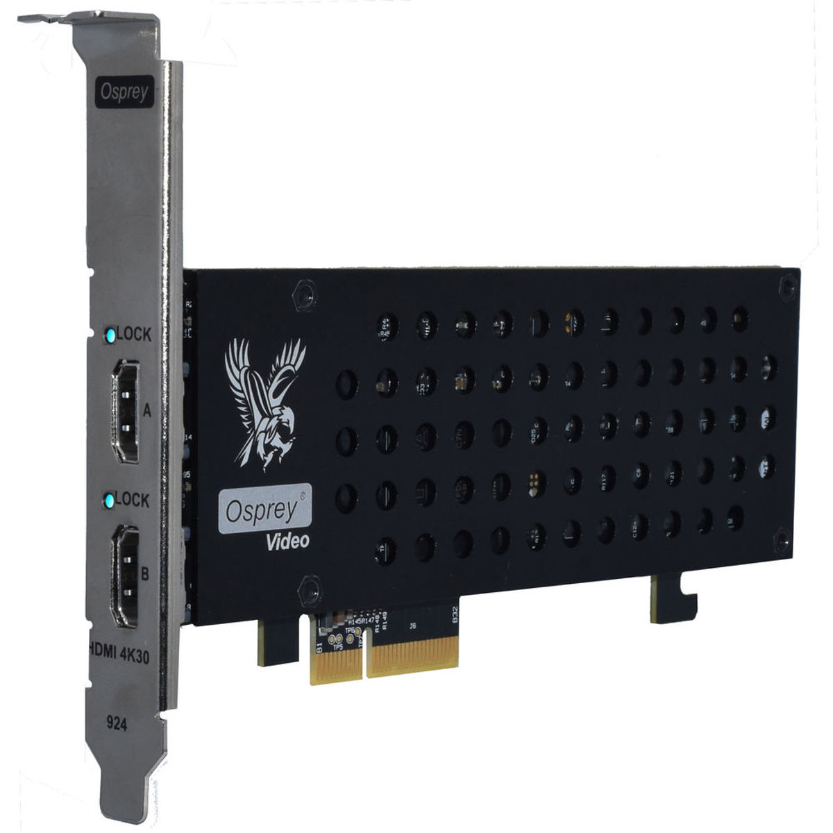 

Osprey Video Raptor Series 924 PCIe Capture Card with 2x HDMI 1.4 Channels