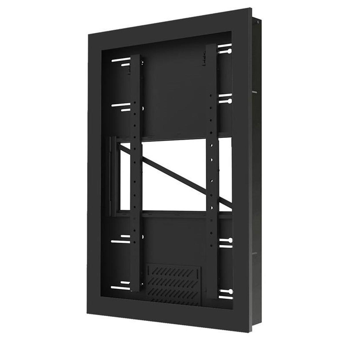 

Peerless In-Wall Kiosk Portrait Enclosure for 40" Displays, Gloss Black