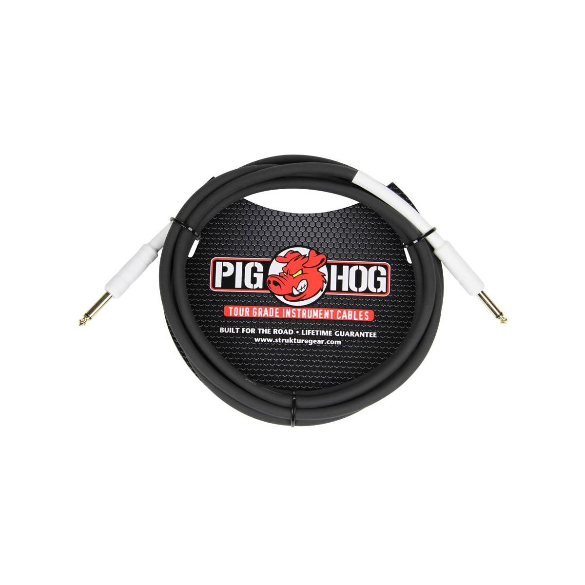 

Pig Hog 10' 1/4" to 1/4" 8mm Instrument Cable