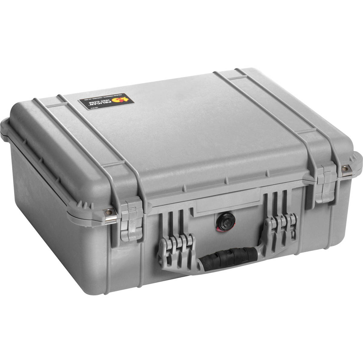 

Pelican 1550 Watertight Hard Case without Foam Insert - Silver