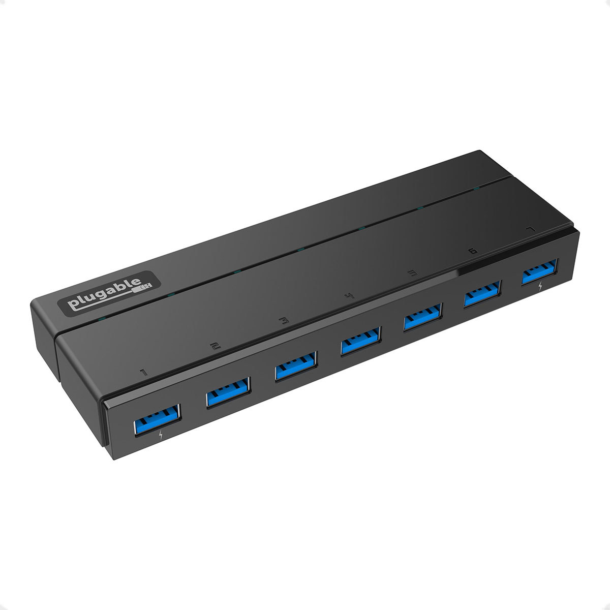 

Plugable 7-Port USB 3.0 Hub, Black