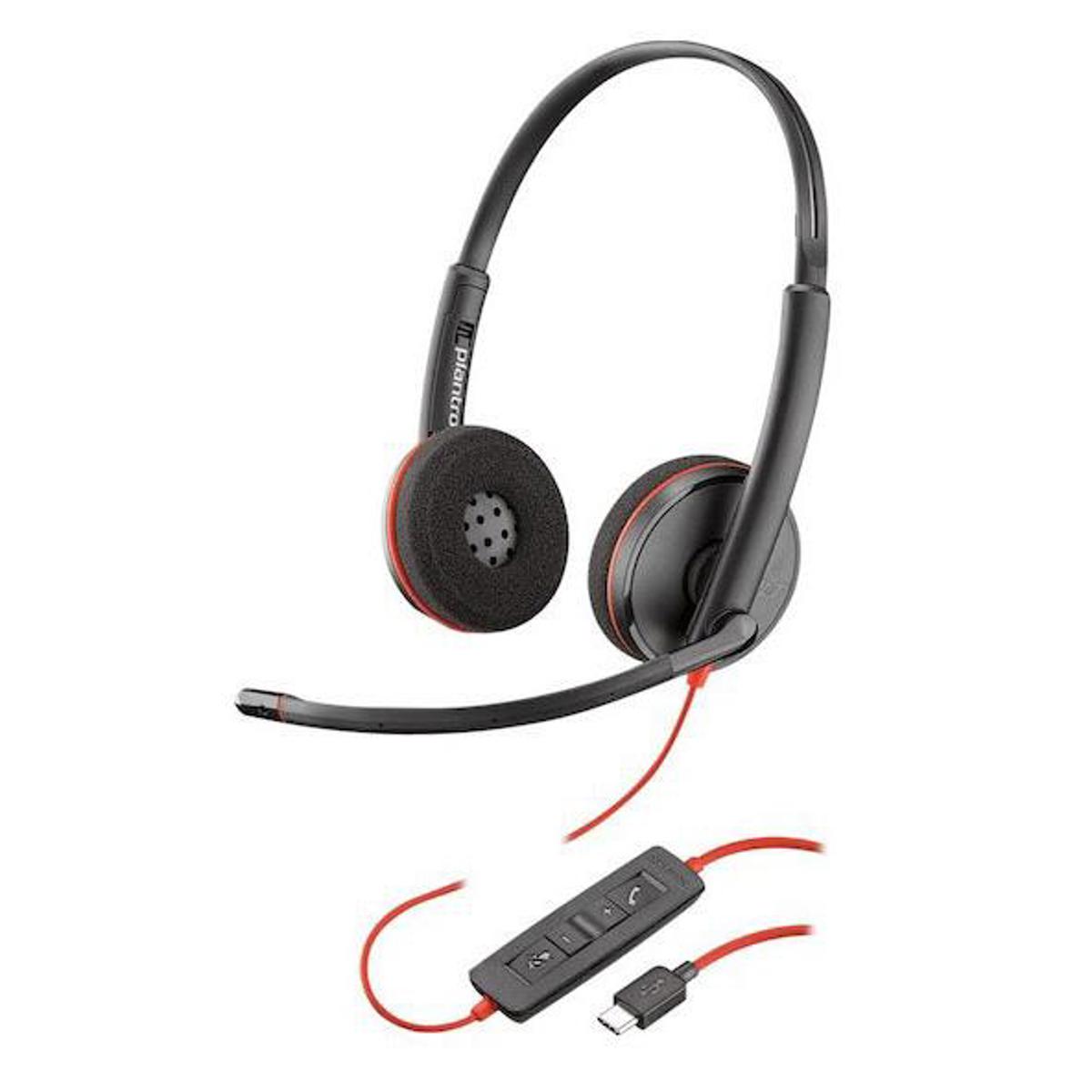 

Plantronics Blackwire 3220 USB Type-C Corded Stereo UC Headset with Mic