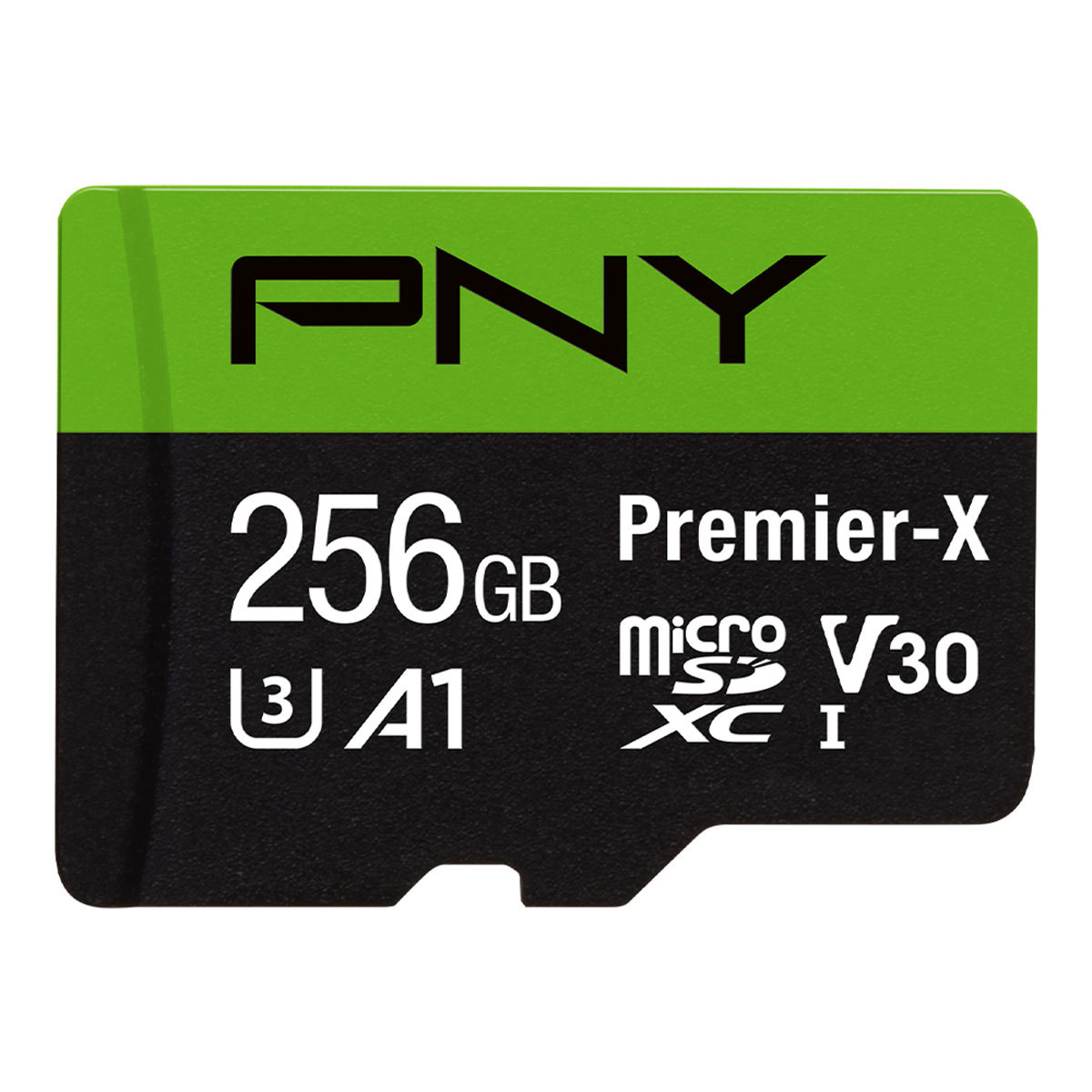 

PNY Technologies Premier-X Class 256GB 10 UHS-I U3 microSDXC Flash Memory Card