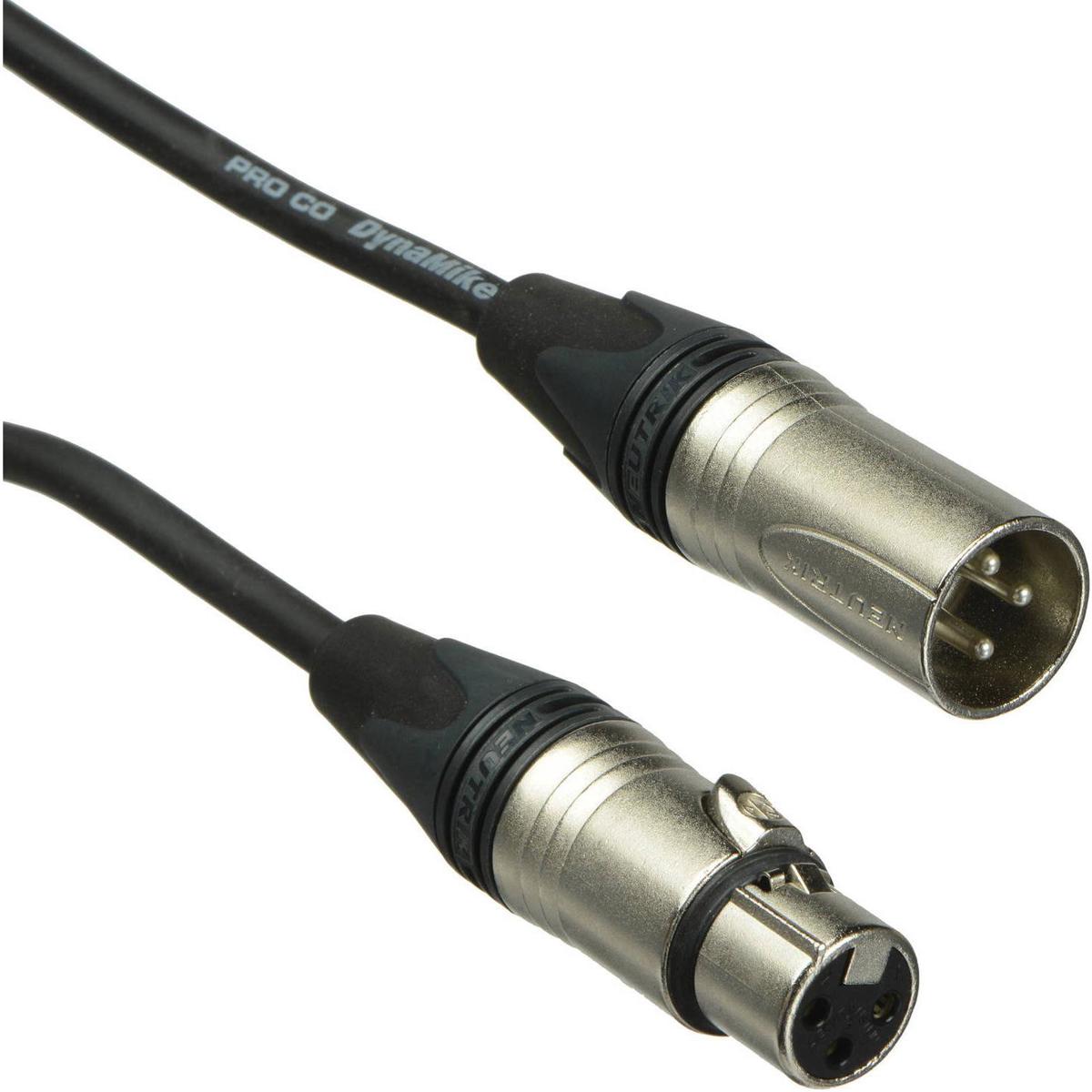 

Pro Co Sound Excellines 5' XLR (M) to XLR (F) Lo-z Microphone Cable