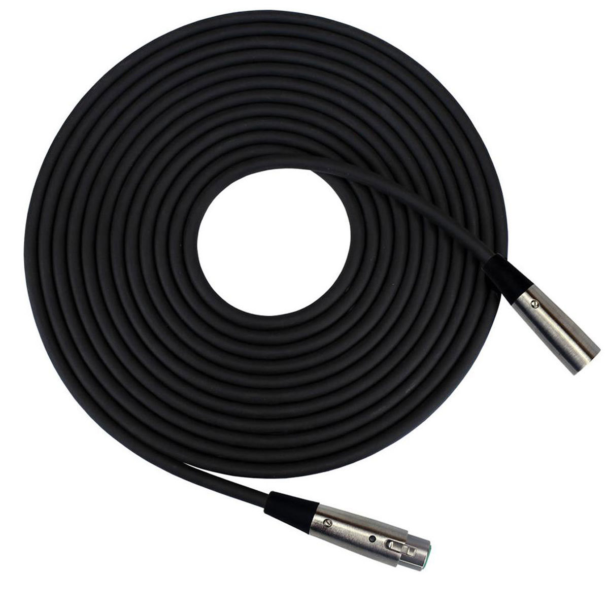 

Pro Co Sound RapcoHorizon SAM1-1 1' Stage Mic Cable with Nickel XLRF-XLRM