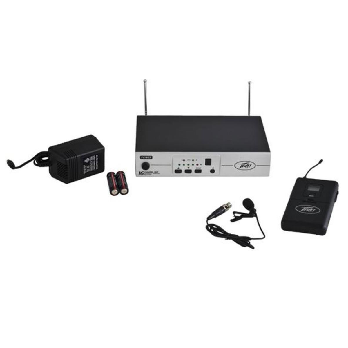 

Peavey PV 16 Channel UHF Wireless - BL Lavalier Mic