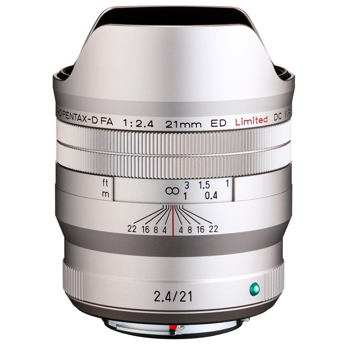 

Pentax HD Pentax-D FA 21mm f/2.4 ED Limited DC WR Lens, Silver