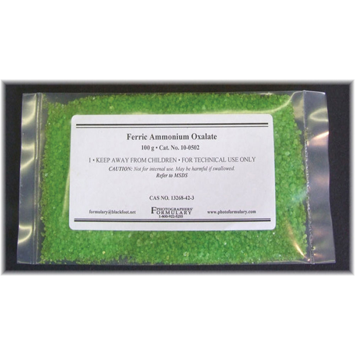 

Photographers' Formulary 100g Ferric Ammonium Oxalate