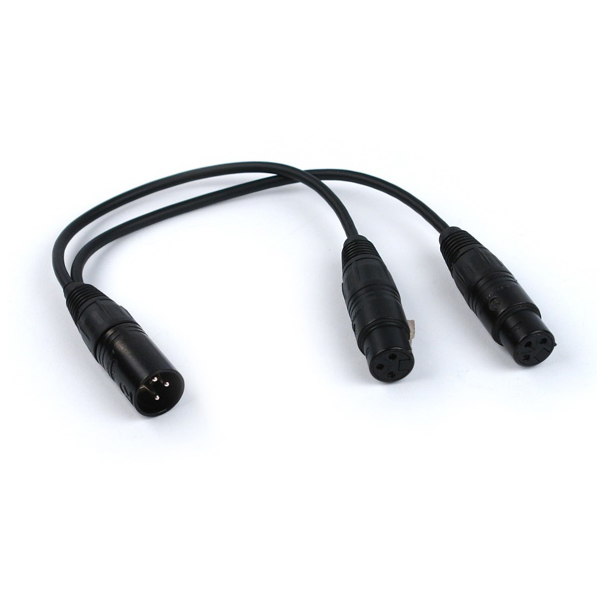 

Remote Audio 8" Balanced Summing Cable with 2x XLR3F to XLR3M Connector