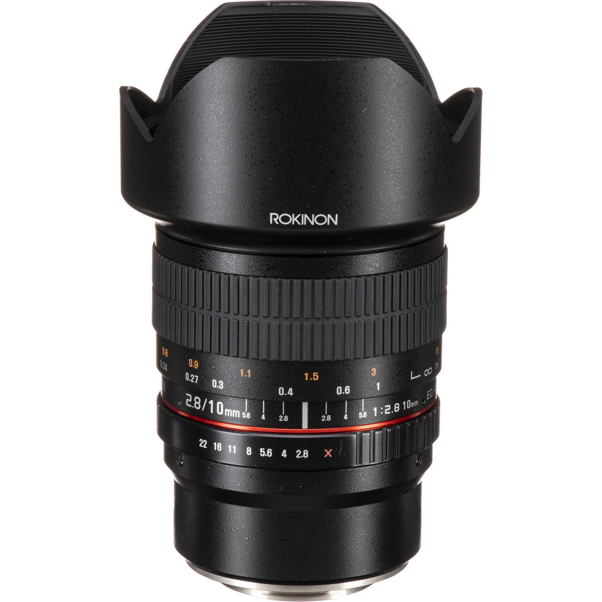 

Rokinon 10mm f/2.8 ED AS NCS CS Lens for Fujifilm X Mount, Manual Focus