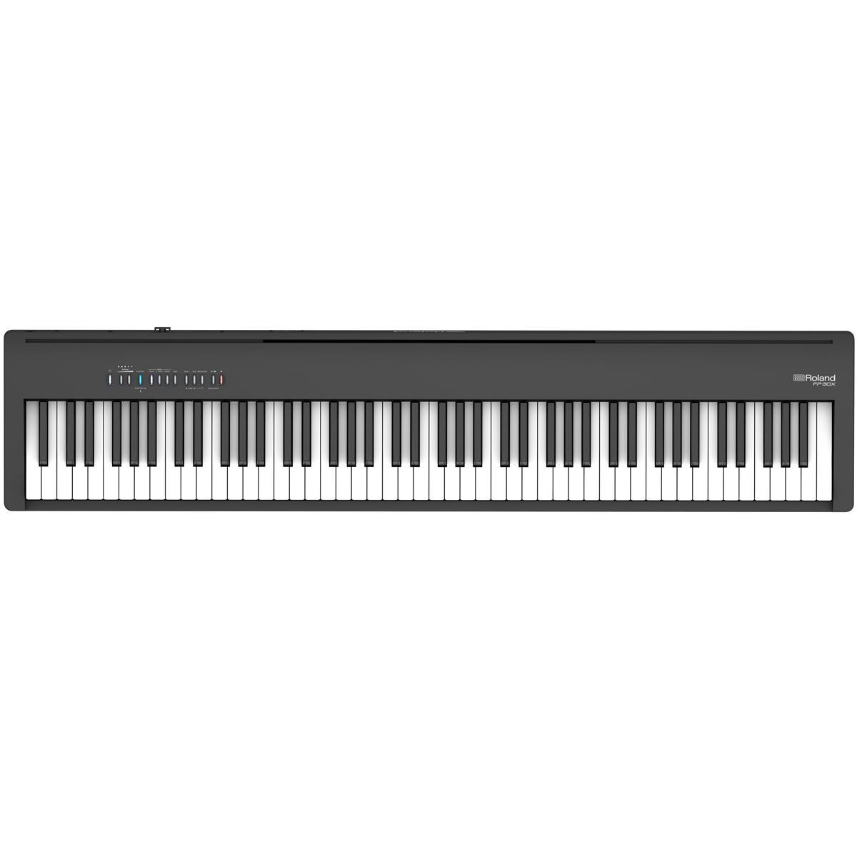 

Rockustics Roland FP-30X 88 Keys SuperNATURAL Portable Digital Piano, Black