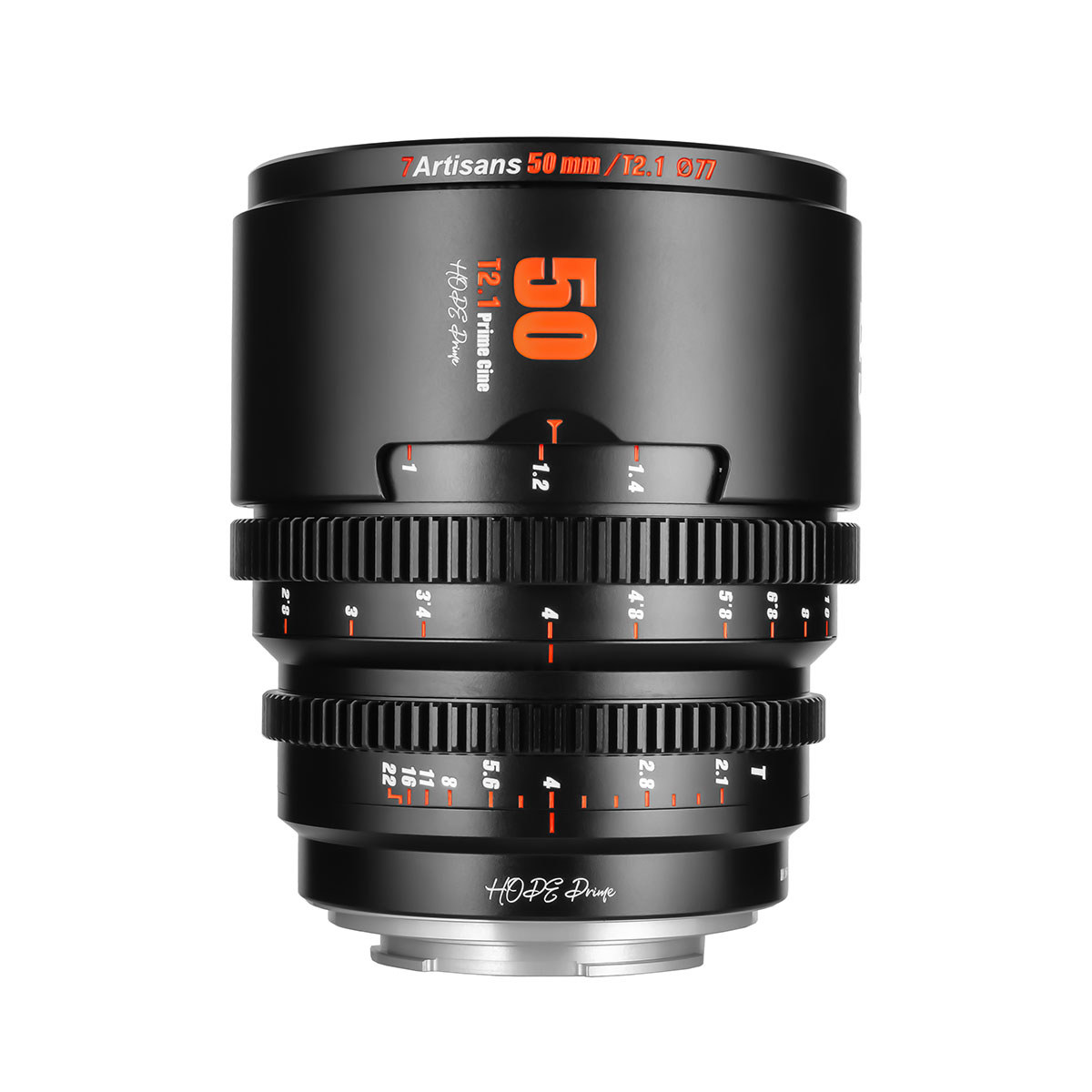 

7artisans 7Artisans Hope Series T2.1 Cinema Lens Black 50mm Sony E