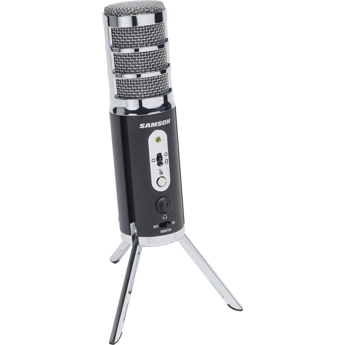 

Samson Satellite USB/iOS Broadcast Microphone with Dual 16mm Condenser Capsules