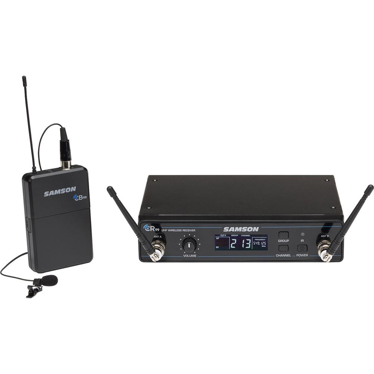 

Saramonic Samson Concert 99 Frequency-Agile UHF Wireless Presentation System, D:542-566MHz