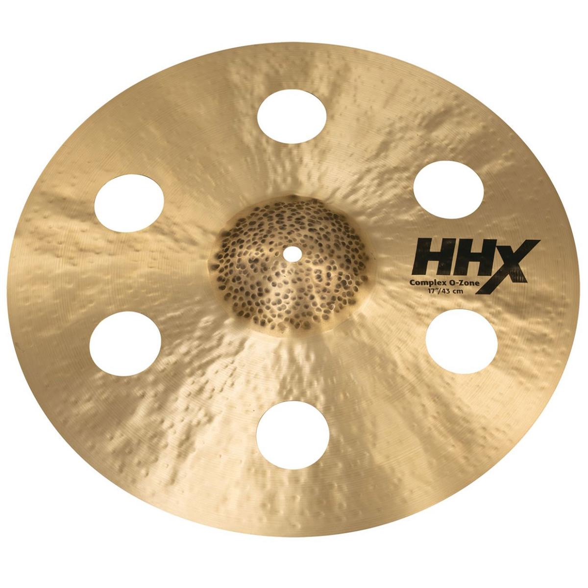 

Sabian 17" HHX Complex O-Zone Crash Cymbal, Thin, Traditional Finish