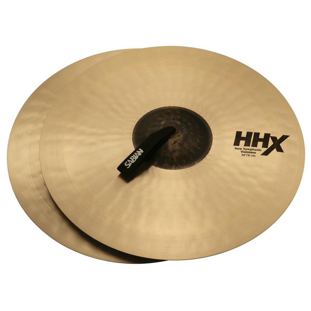 

Sabian 20" HHX New Symphonic Viennese Top Hand Cymbal, Medium, Natural