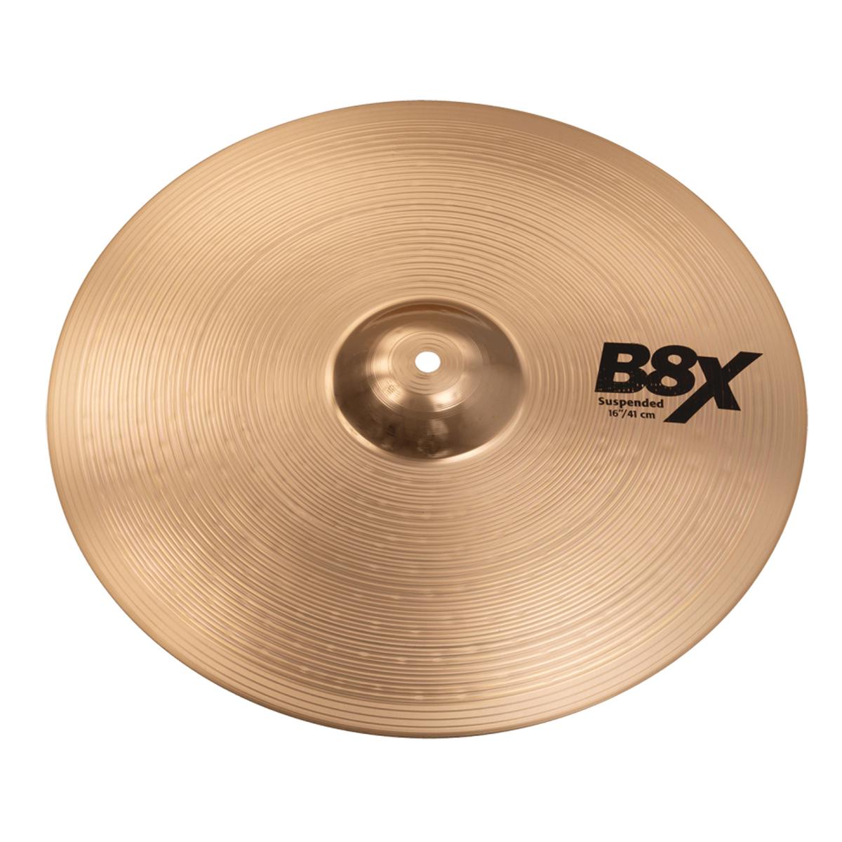 

Sabian 16" B8X Suspended Cymbal, Thin, Natural Finish