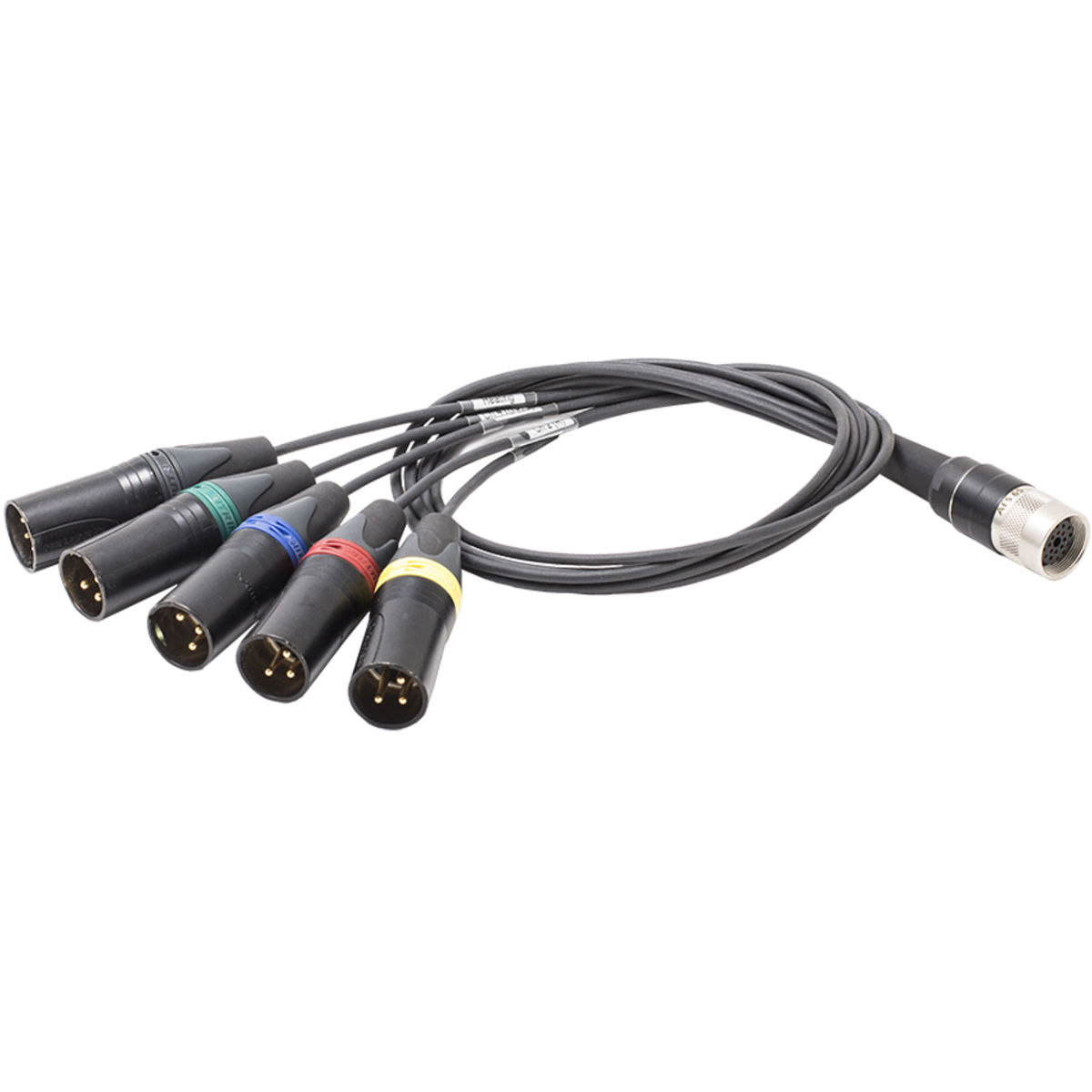 

Schoeps AK Surround M/4U 16.4' Miniature Multi-Pin to 4x XLR-3M Breakout Cable