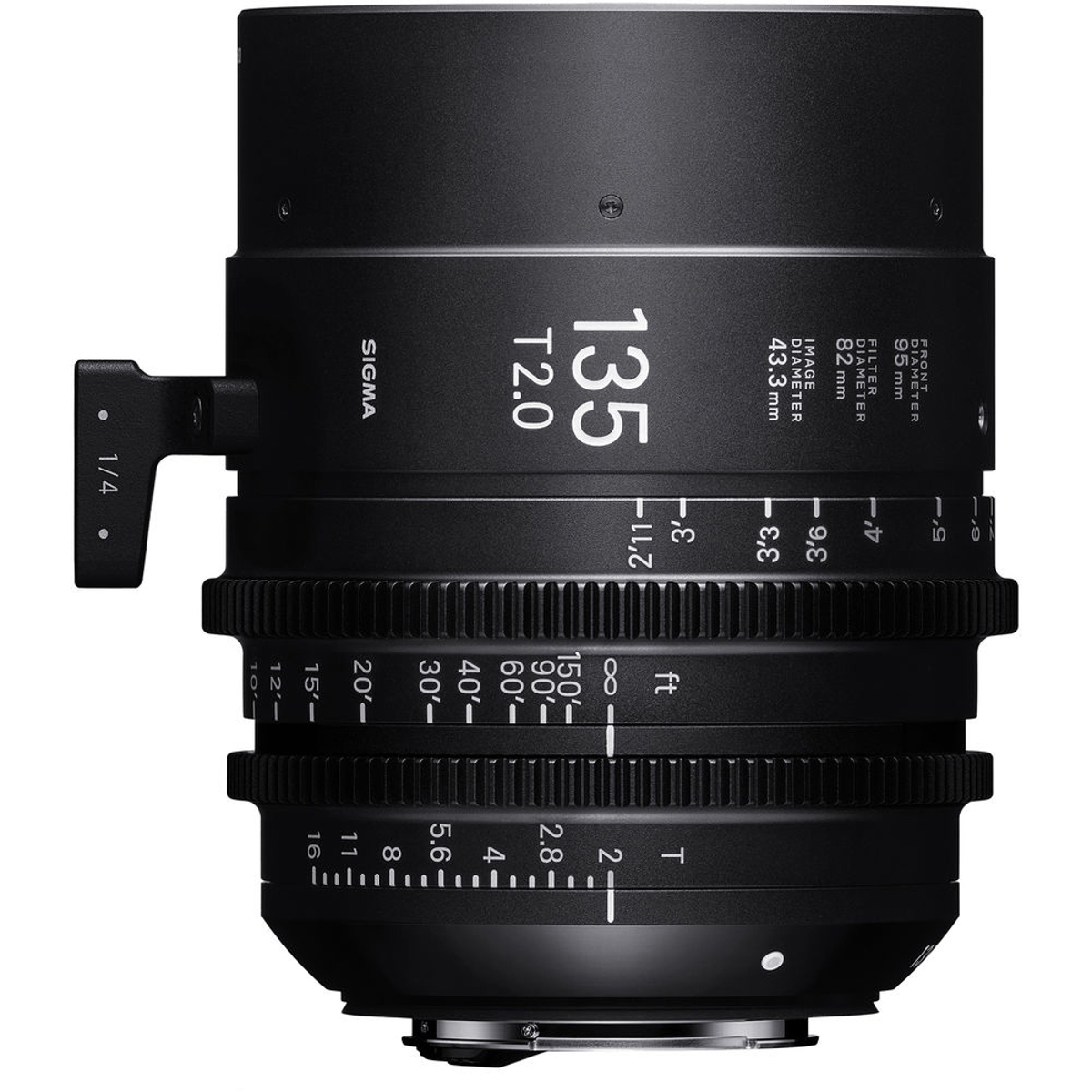 

Sigma 135mm T2.0 High-Speed Prime Cine Lens for Sony E, Feet