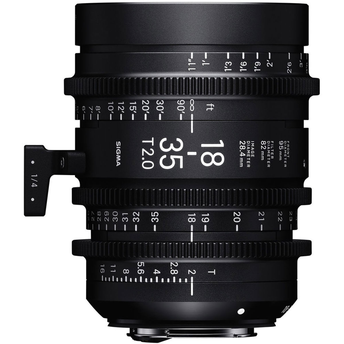 

Sigma 18-35mm T2.0 High-Speed Cine Lens for Canon EF, Meter