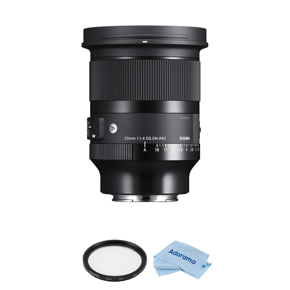 Объектив Sigma 20mm f/1.4 DG DN Art для Sony E с комплектом аксессуаров #414965 AK